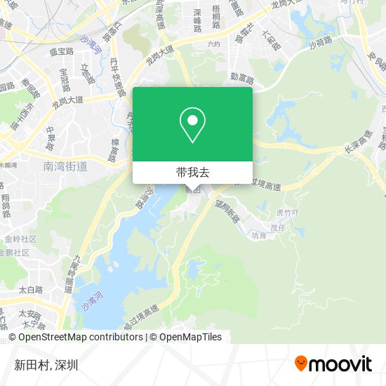 新田村地图