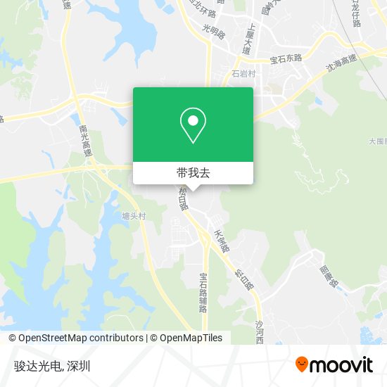 骏达光电地图