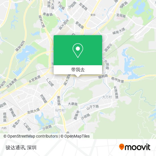 骏达通讯地图