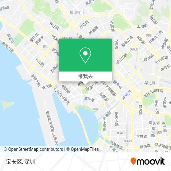 宝安区地图
