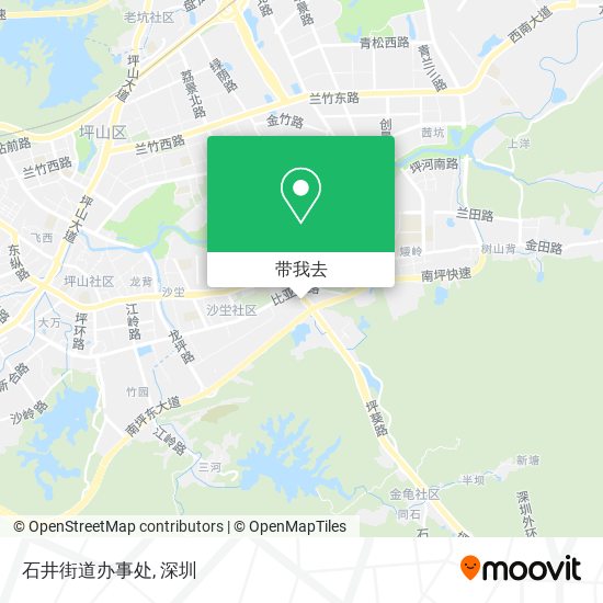 石井街道办事处地图