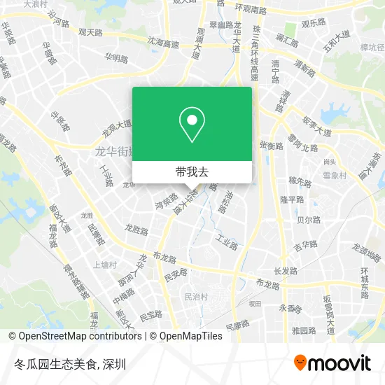 冬瓜园生态美食地图