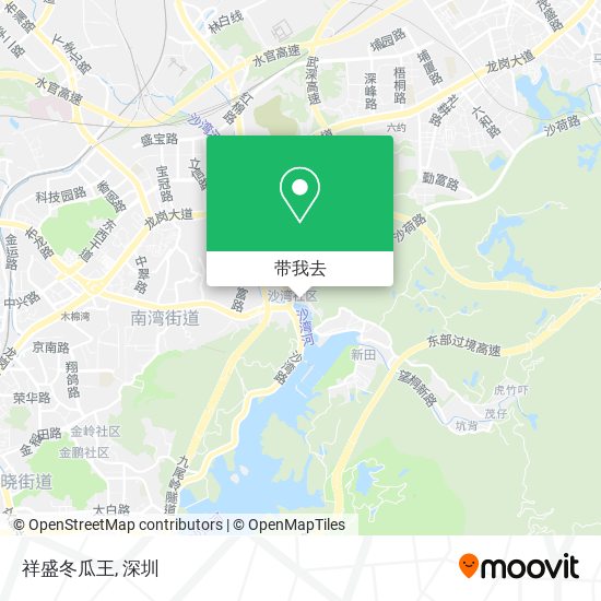 祥盛冬瓜王地图