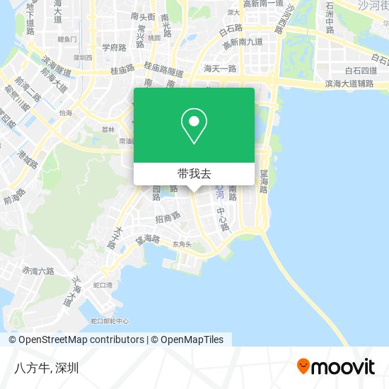 八方牛地图