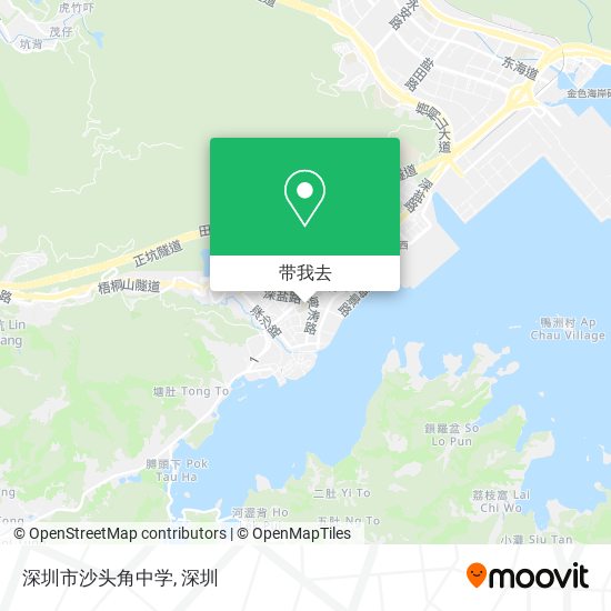深圳市沙头角中学地图