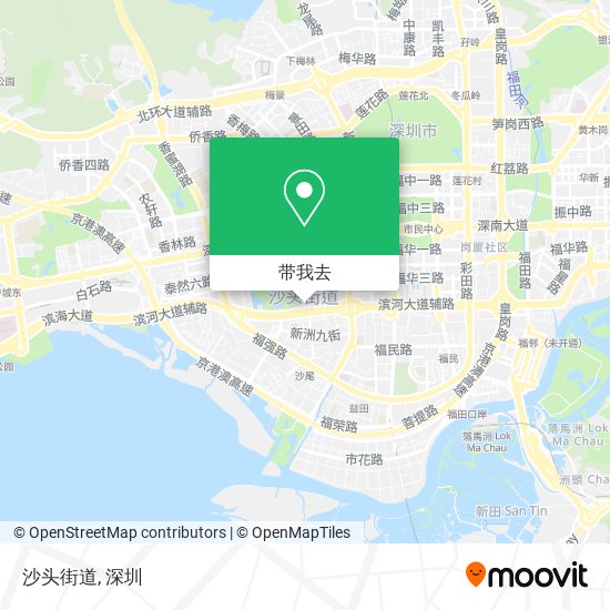 沙头街道地图