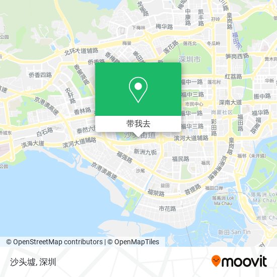 沙头墟地图