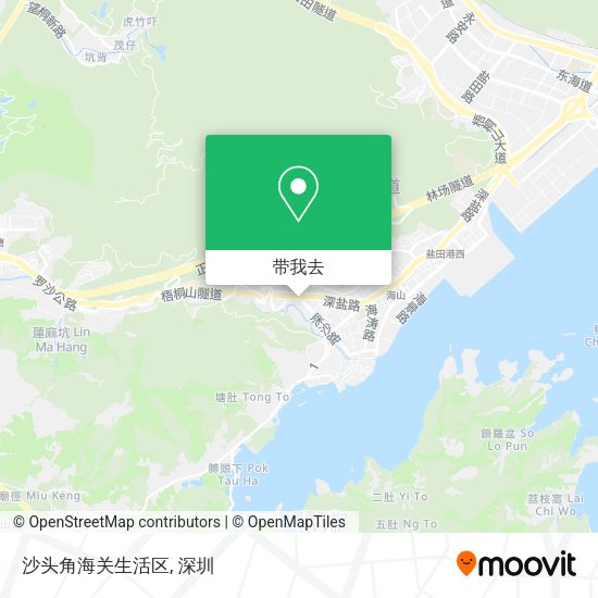 沙头角海关生活区地图