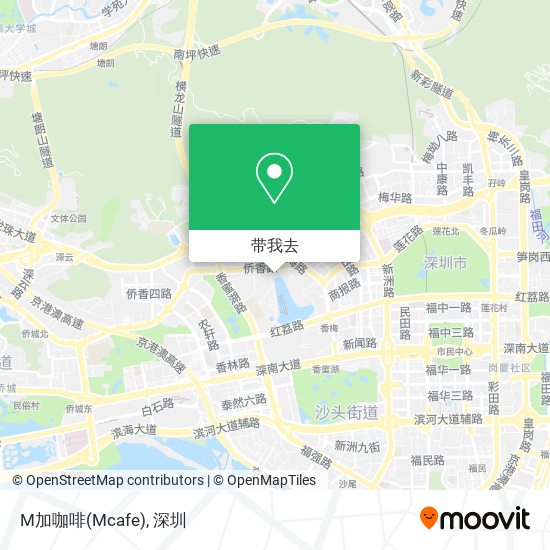 M加咖啡(Mcafe)地图