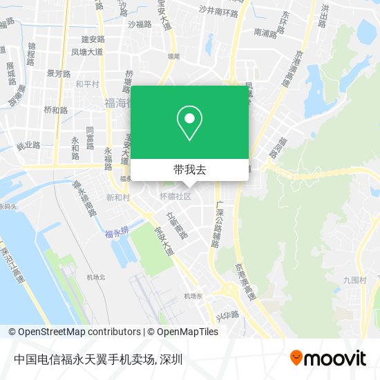 中国电信福永天翼手机卖场地图
