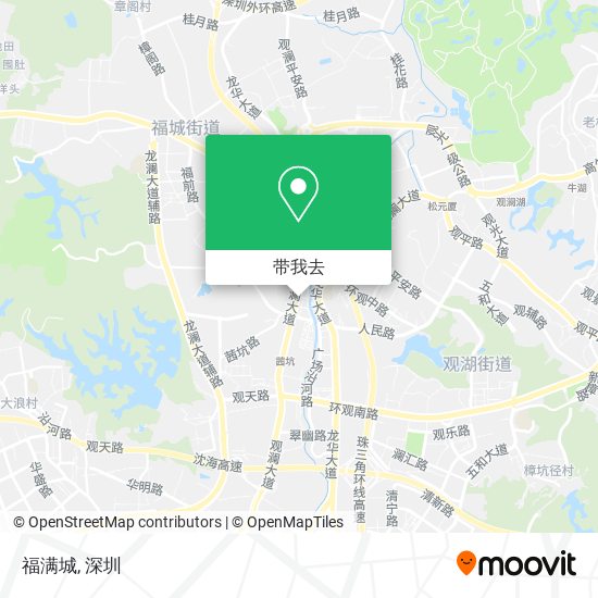 福满城地图