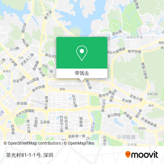 茶光村81-1-1号地图