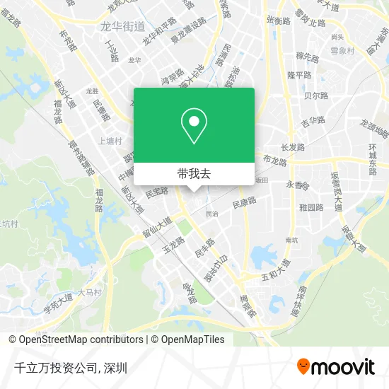千立万投资公司地图