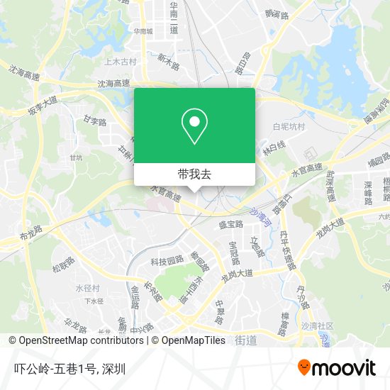 吓公岭-五巷1号地图