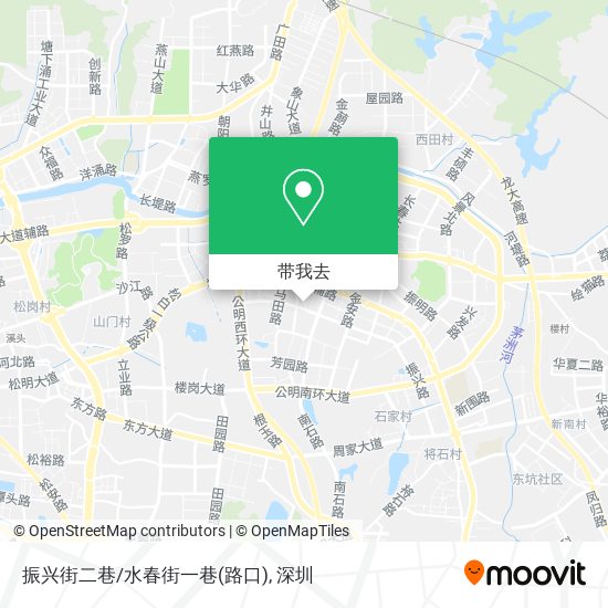 振兴街二巷/水春街一巷(路口)地图