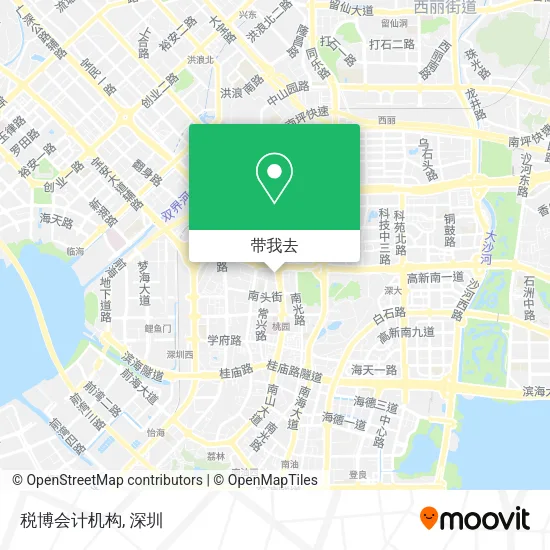 税博会计机构地图