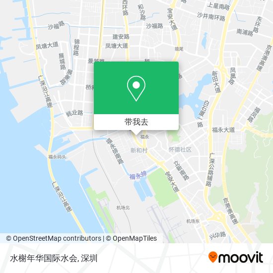 水榭年华国际水会地图