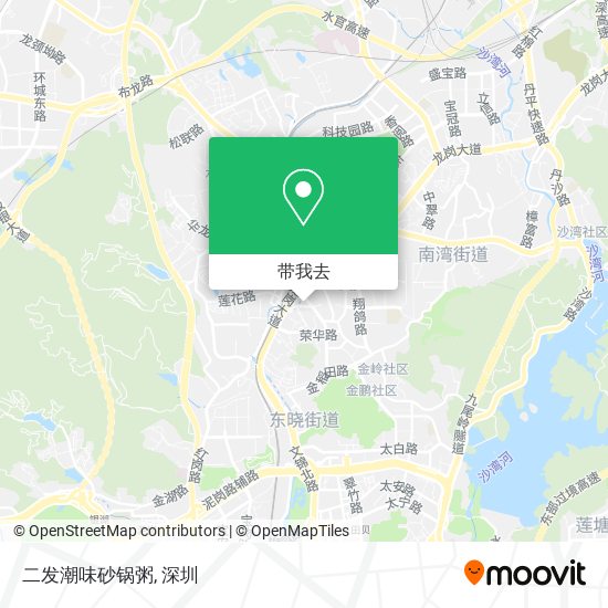 二发潮味砂锅粥地图