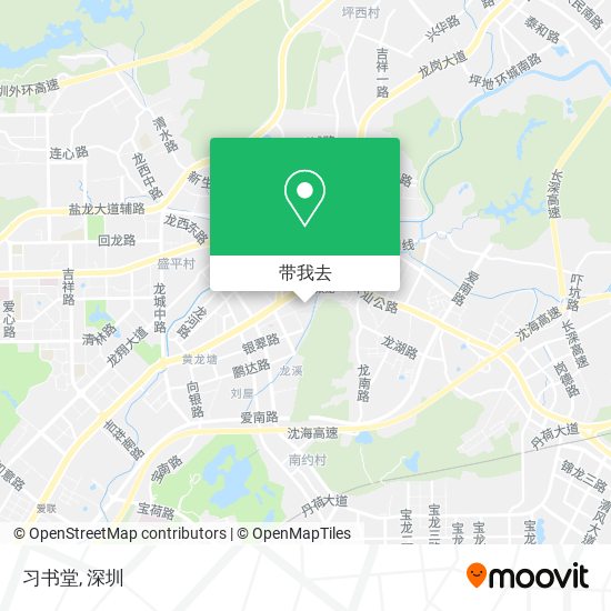 习书堂地图