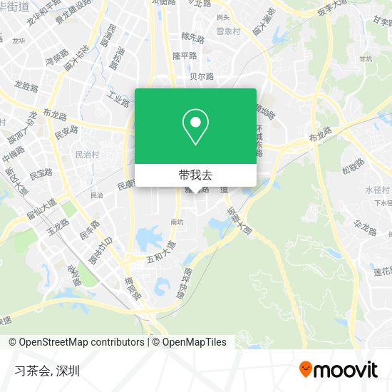 习茶会地图