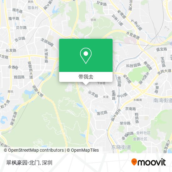 翠枫豪园-北门地图