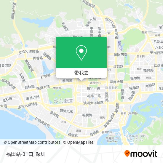 福田站-31口地图