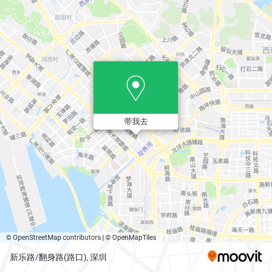 新乐路/翻身路(路口)地图