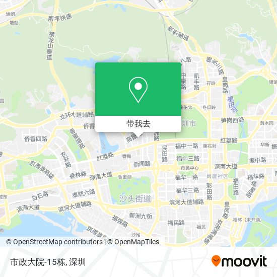 市政大院-15栋地图