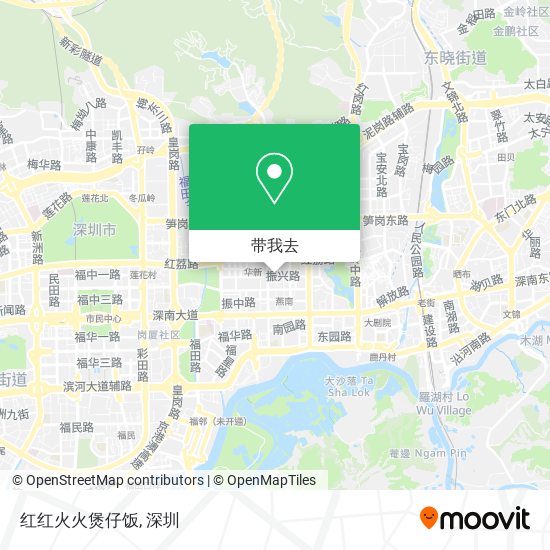 红红火火煲仔饭地图