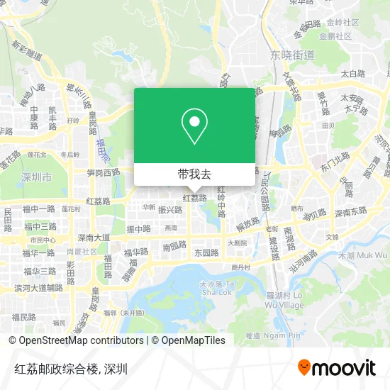 红荔邮政综合楼地图