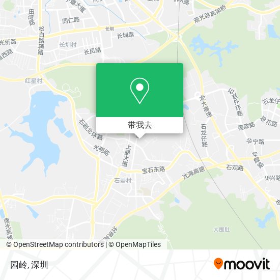 园岭地图