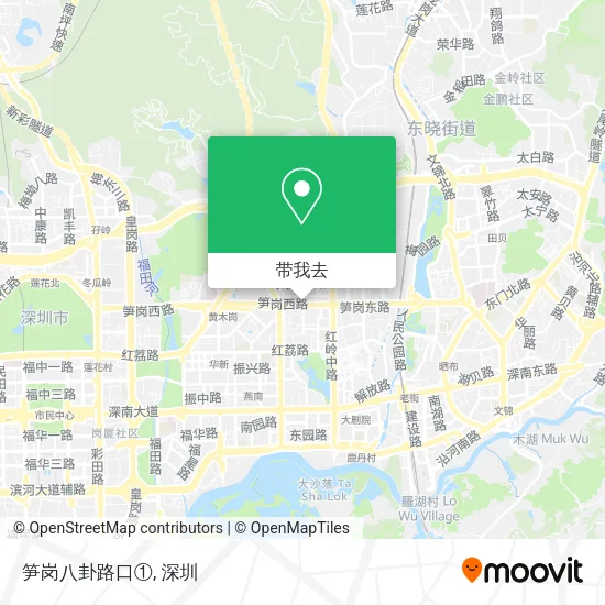 笋岗八卦路口①地图