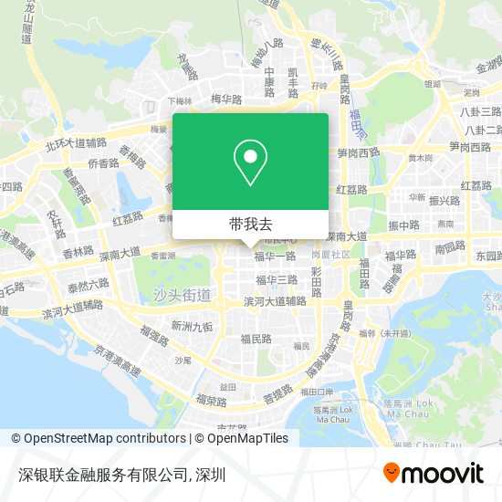 深银联金融服务有限公司地图