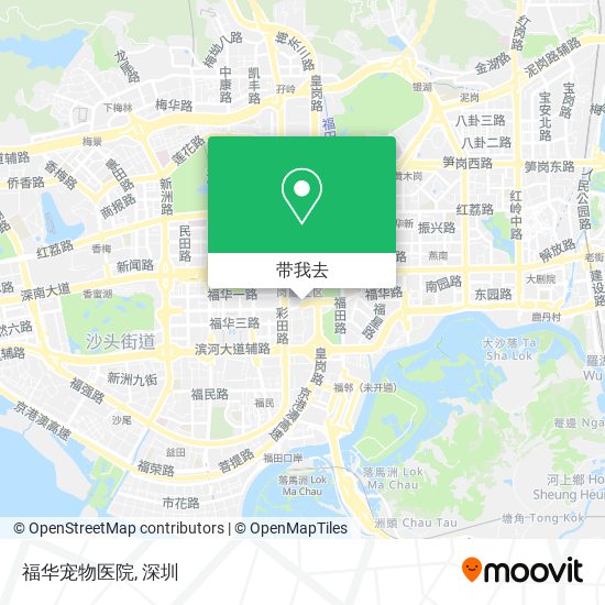 福华宠物医院地图