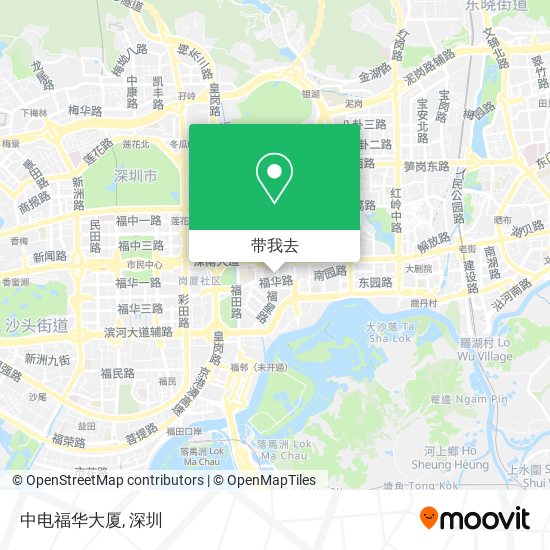 中电福华大厦地图