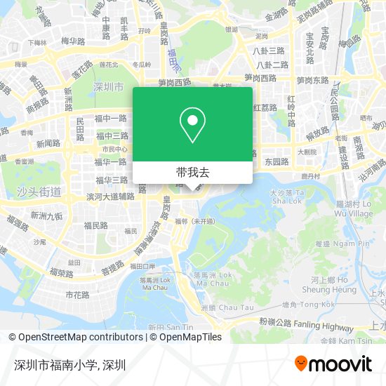 深圳市福南小学地图