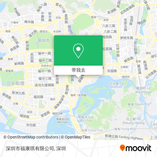 深圳市福康琪有限公司地图