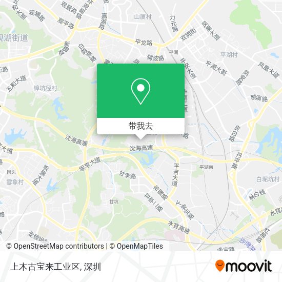上木古宝来工业区地图