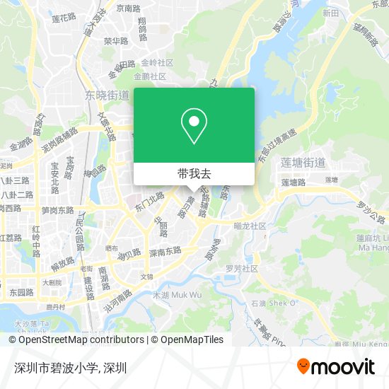 深圳市碧波小学地图