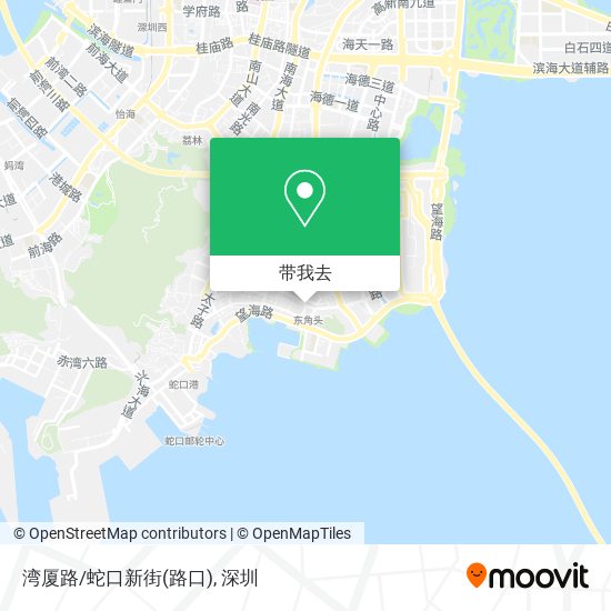 湾厦路/蛇口新街(路口)地图