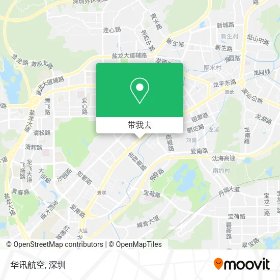 华讯航空地图