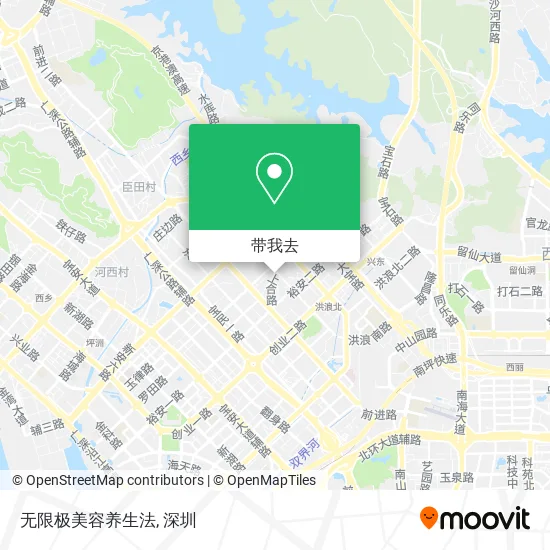 无限极美容养生法地图
