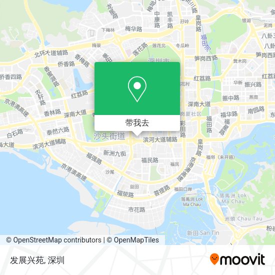 发展兴苑地图