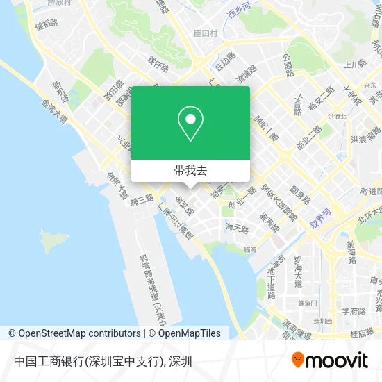 中国工商银行(深圳宝中支行)地图