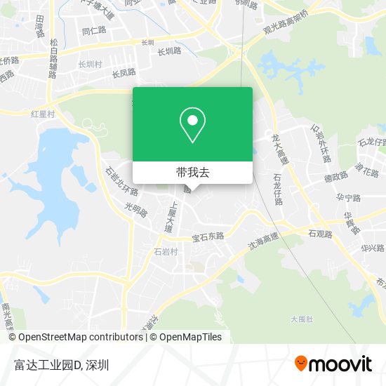 富达工业园D地图