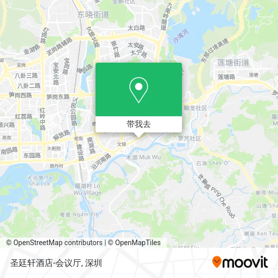 圣廷轩酒店-会议厅地图