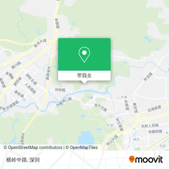 横岭中路地图