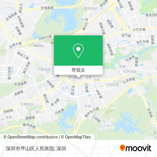 深圳市坪山区人民医院地图
