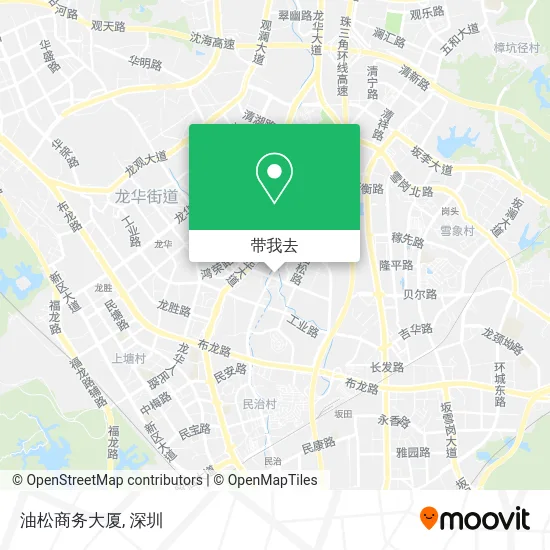 油松商务大厦地图