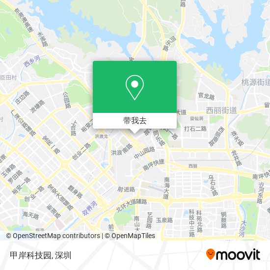 甲岸科技园地图